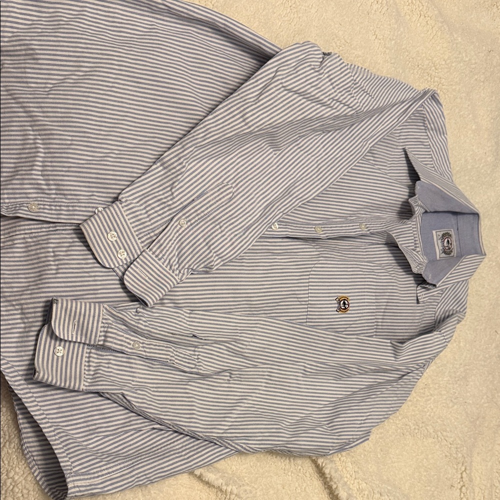 Cinch Blue Striped Men's Shirt